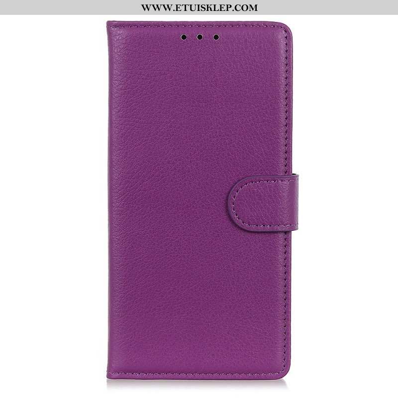 Etui Folio do Samsung Galaxy M53 5G Tradycyjna Sztuczna Skóra